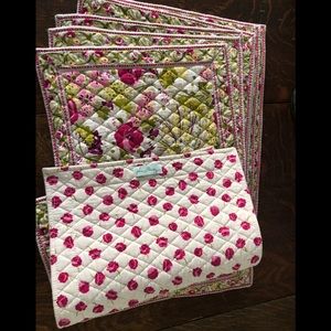 Vera Bradley placemats. Set of 8